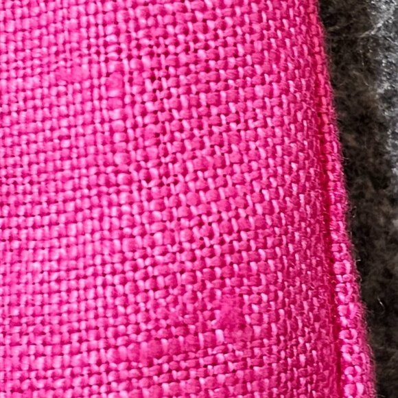 Vtg 90s Fuchsia Pink Trouser Shorts sz 4 High Waist Pleated Preppy Barbiecore - Picture 6 of 16